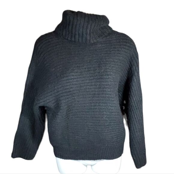 NEW LEITH Cozy chunky knit turtleneck sweater xs - Picture 1 of 6
